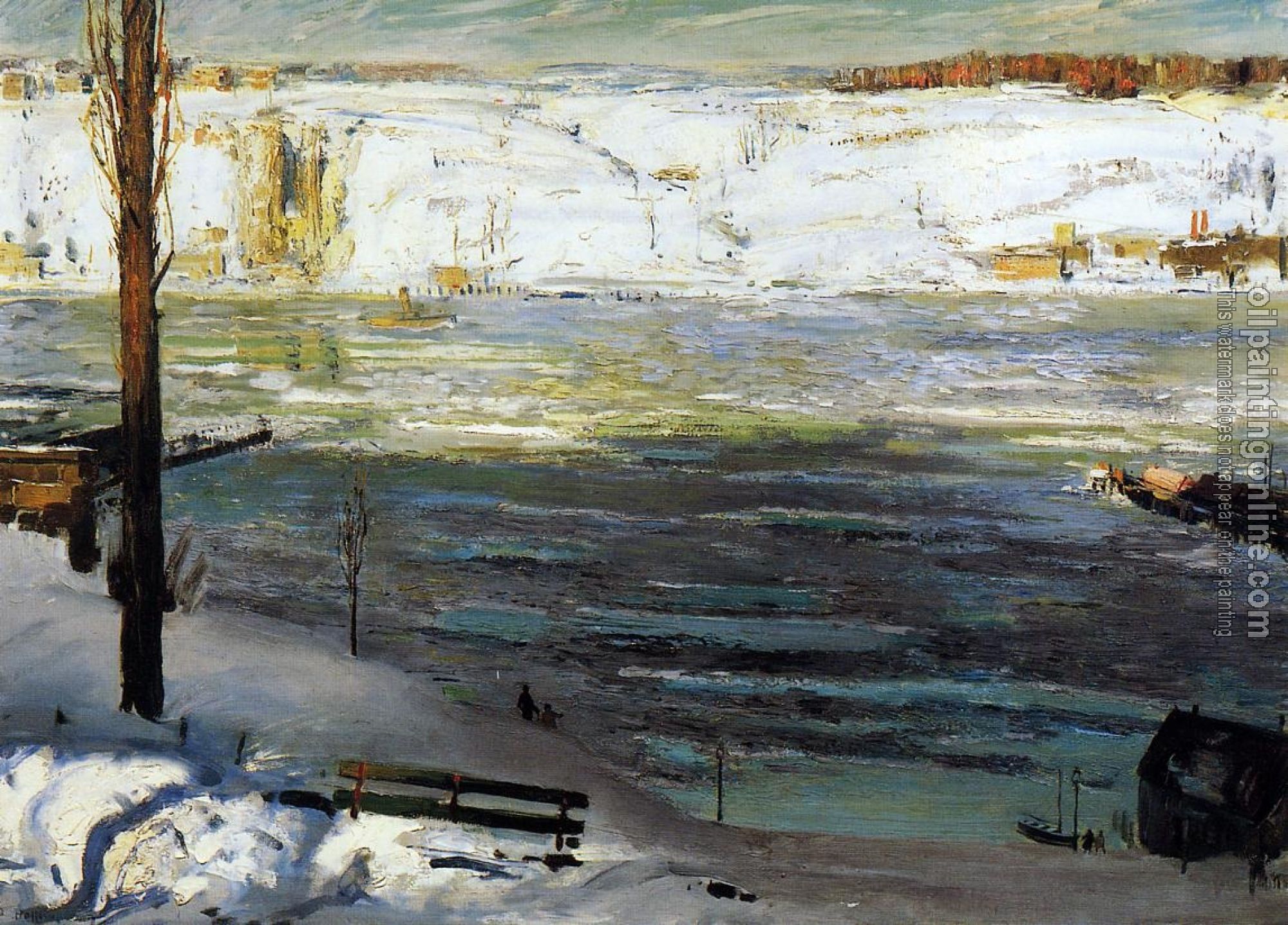Bellows, George - Floating Ice